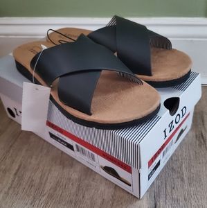 Izod slip on sandals size 6 1/2 NWT